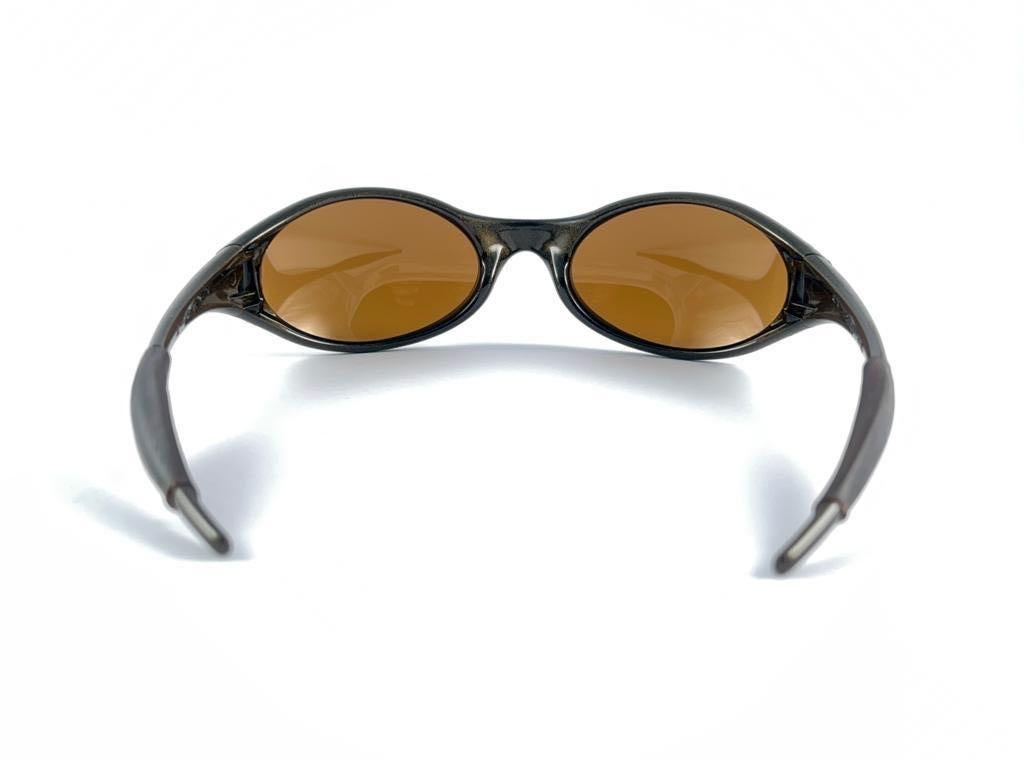 New Vintage Oakley Jacket Metallic Copper  1995 Sunglasses 2