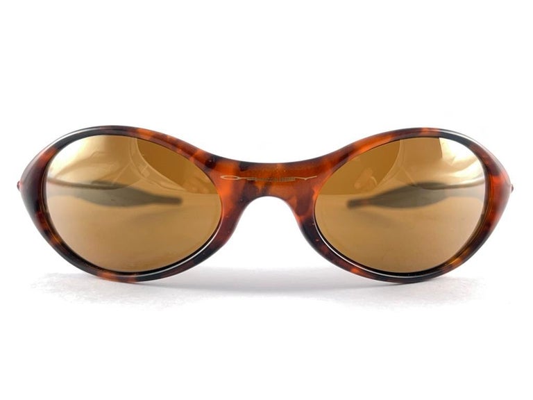 【超目玉枠】 Vintage New Oakley 1stDibs at Sunglasses 1995 Tortoise Jacket セル、プラスチックフレーム