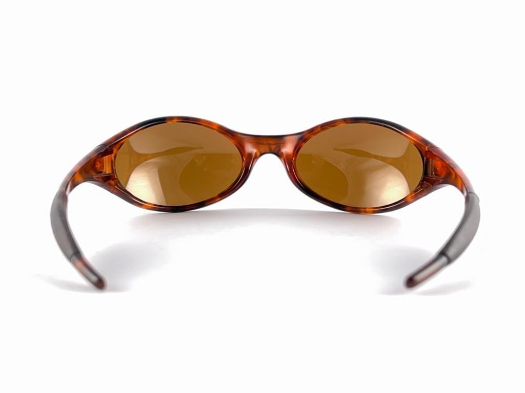 New Vintage Oakley Jacket Tortoise 1995 Sunglasses  4