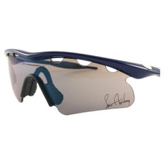 New Vintage Oakley Lance Armstrong M Series Navy 2000's Sunglasses 