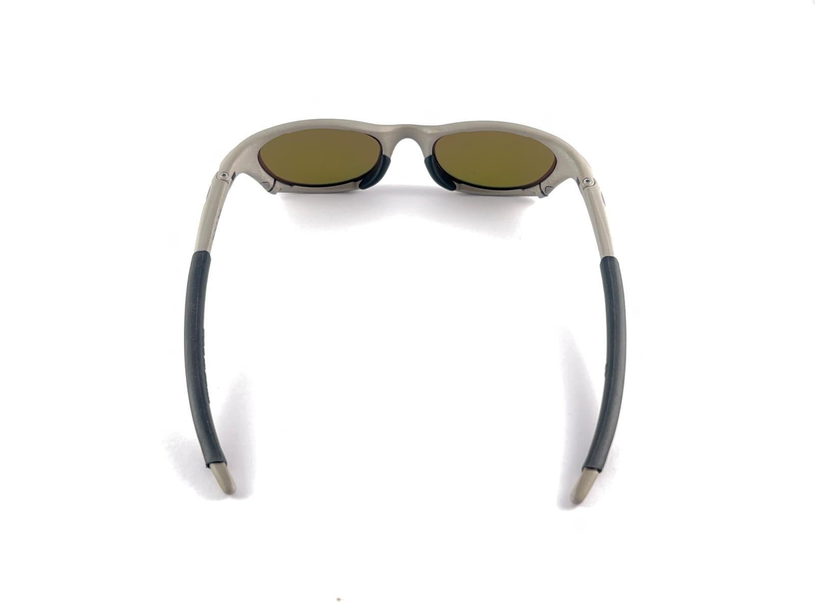 New Vintage Oakley Magnesium Mag Four S Plasma Spring Hinges 1990'S Made In Usa For Sale 6