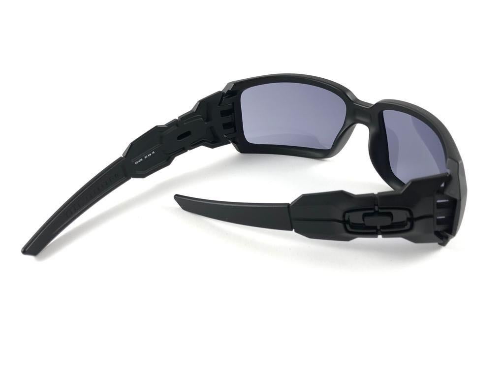 New Vintage Oakley Oil Drum Black Polarized Lens 2005 Sunglasses 2