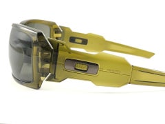 New Vintage Oakley Oil Drum Olive Polarized Lens 2005 Sunglasses