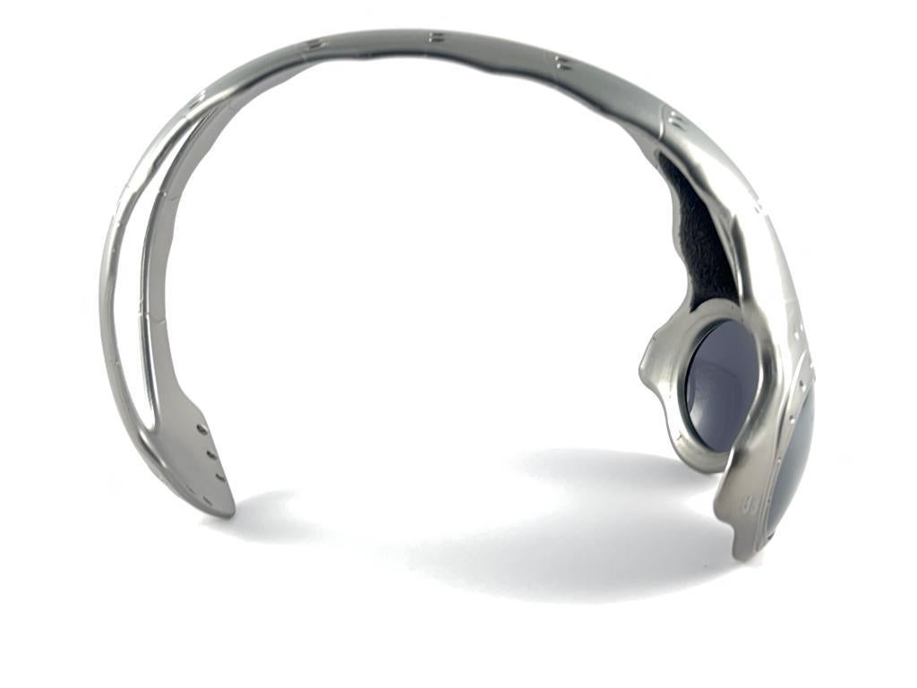 Nuovo Occhiali da sole vintage Oakley Over The Top con lenti di fuoco 2000 6