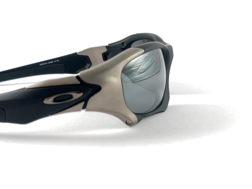 New Vintage Oakley Pitt Boss II Matte Iridium Lens 2001 Sunglasses  3