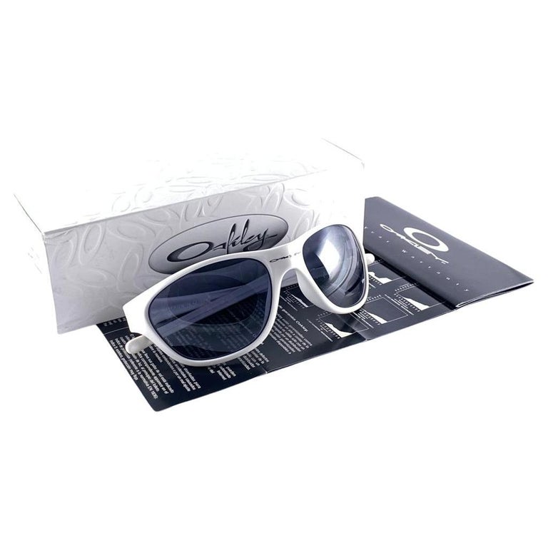 Nuova montatura vintage Oakley Polar White Occhiali da sole anni