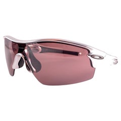 New Vintage Oakley Radar Frame Rose Mirrored Lens 1999 Sunglasses