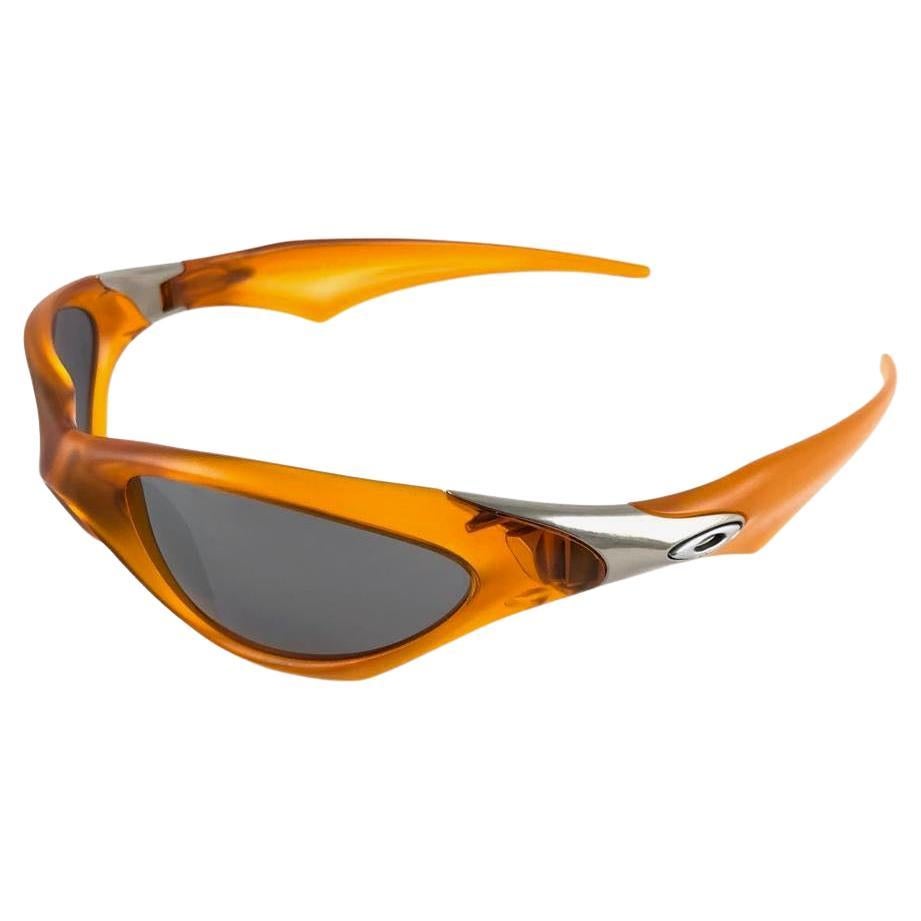 New Vintage Oakley Scar Persimmon Black Iridium Lens 2001 Sunglasses For Sale at | scar oakley, oakley scar sunglasses, vintage oakley sunglasses