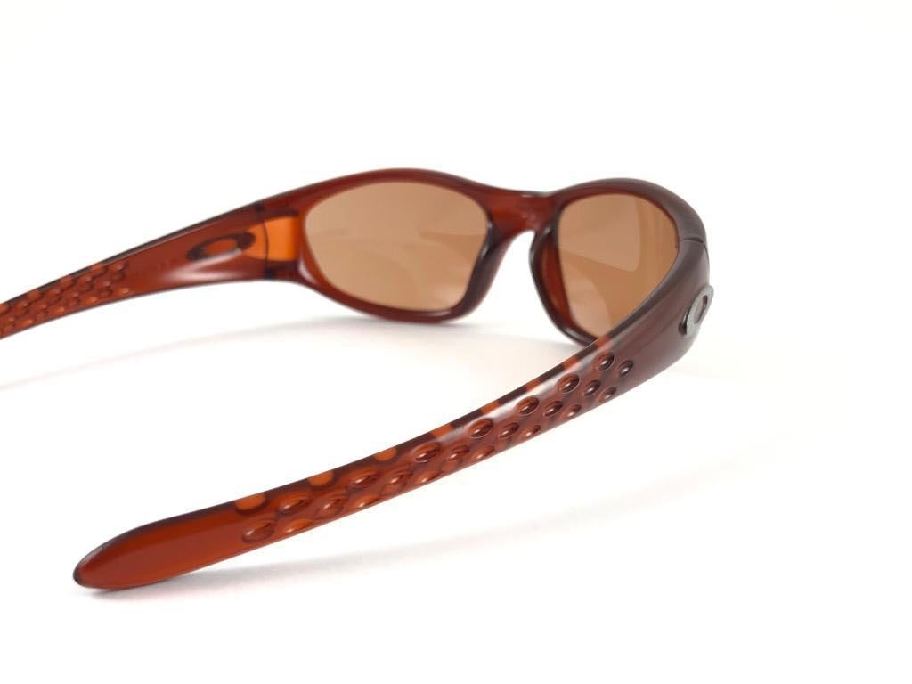 New Vintage Oakley TEN Frame Lava VR28 Lens 1998 Sunglasses 3