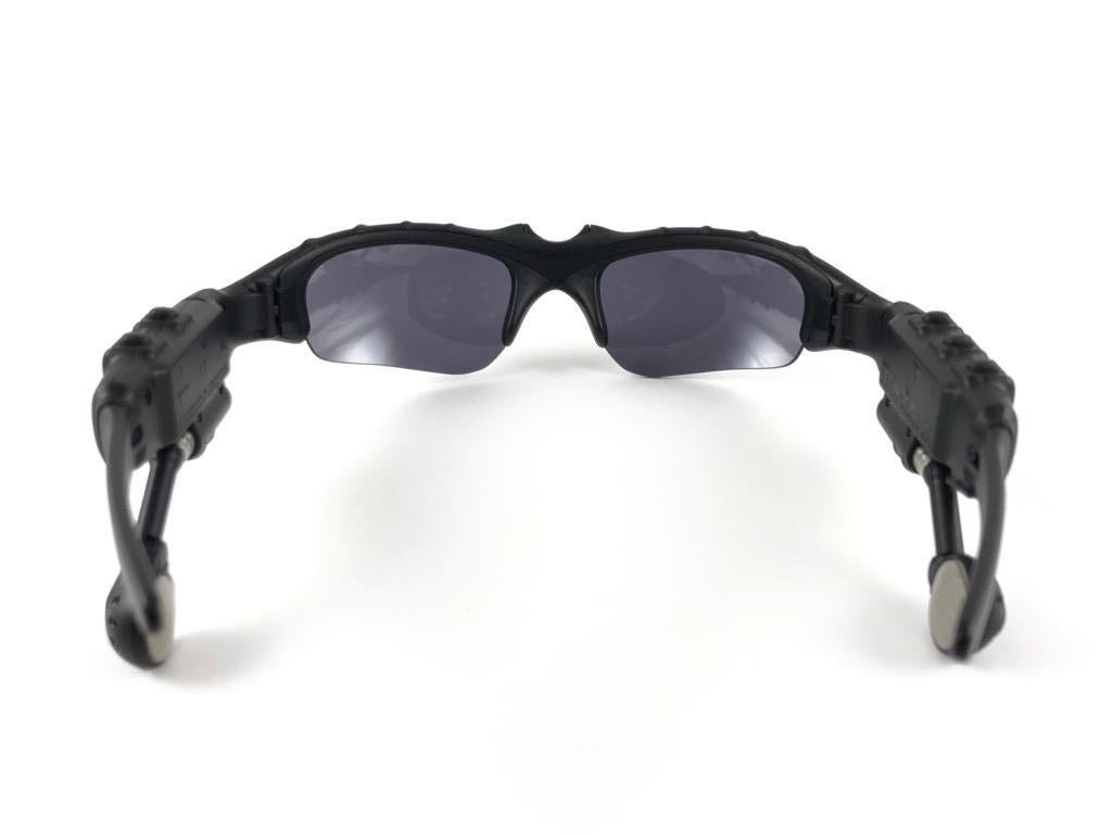 New Vintage Oakley Thump 128MB MP3 Black Iridium Lenses 2003 Sunglasses  3