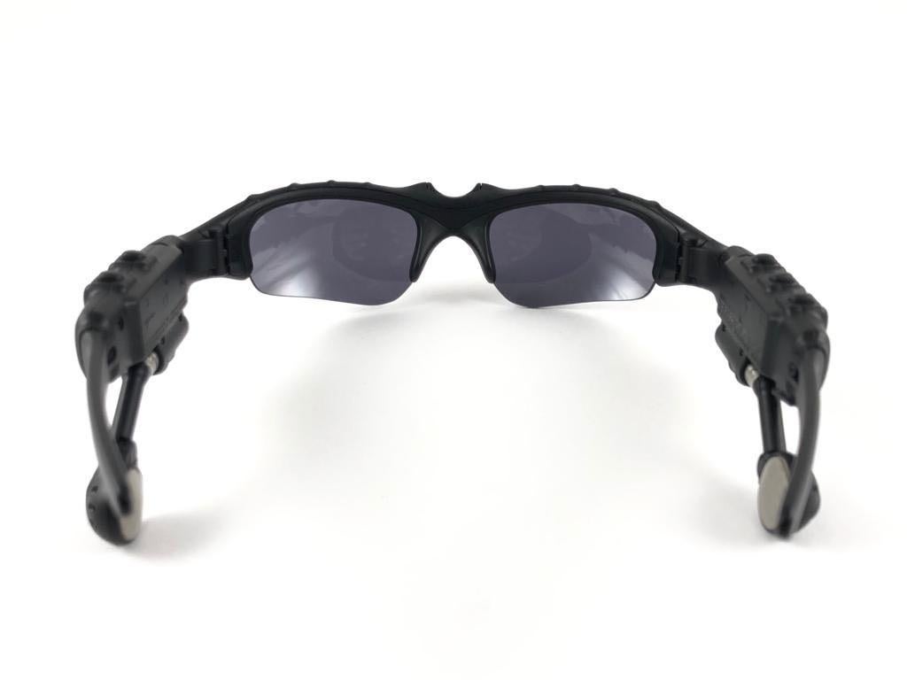New Vintage Oakley Thump 128MB MP3 Black Iridium Lenses 2003 Sunglasses 3