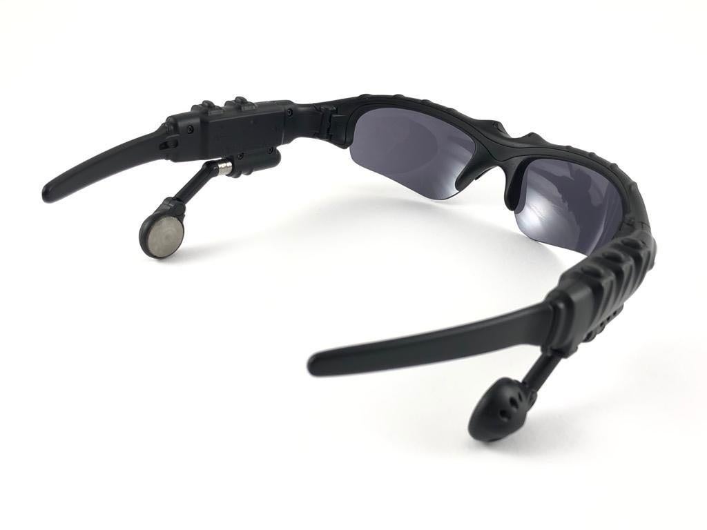 New Vintage Oakley Thump 128MB MP3 Black Iridium Lenses 2003 Sunglasses 4