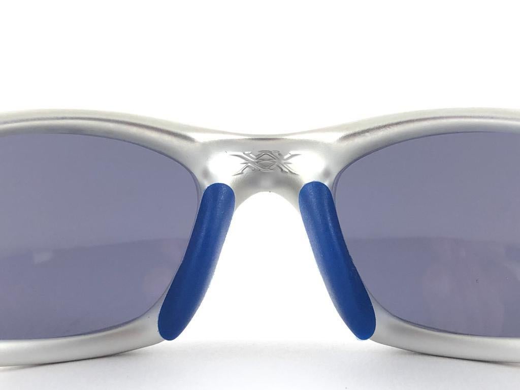 New Vintage Oakley XX FMJ Metallic ICE Iridium Lens 1999 Sunglasses 2