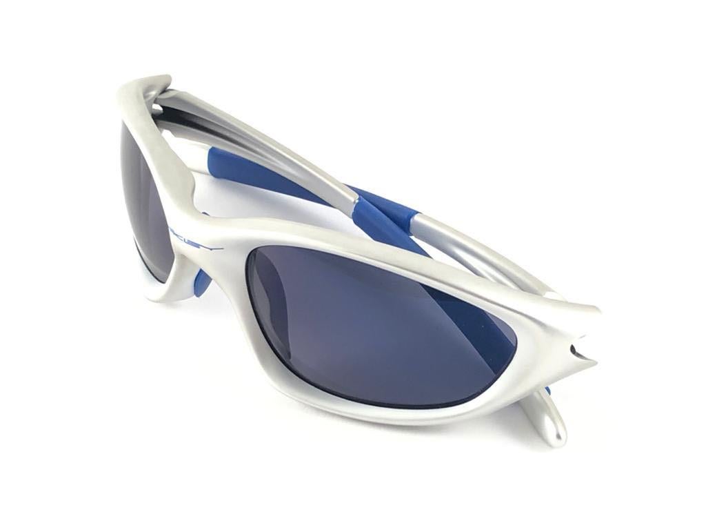 New Vintage Oakley XX FMJ Metallic ICE Iridium Lens 1999 Sunglasses 3