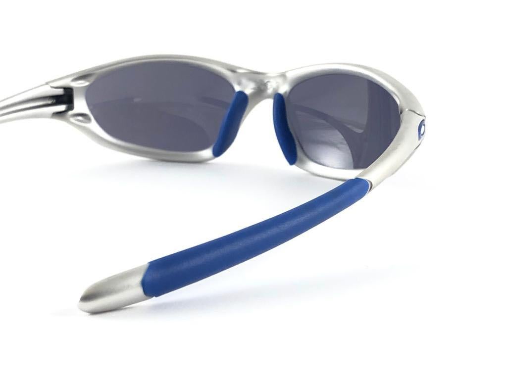 New Vintage Oakley XX FMJ Metallic ICE Iridium Lens 1999 Sunglasses 1