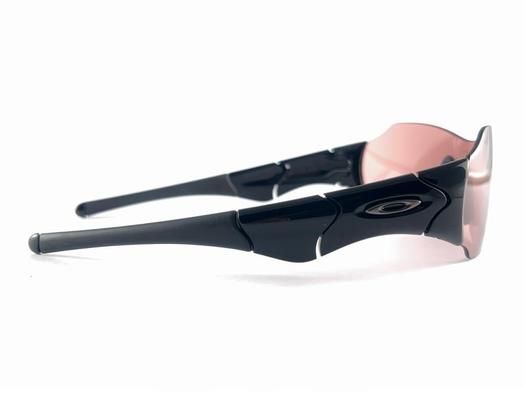 Nuevas gafas de sol vintage Oakley ZERO con montura sin montura en venta 3