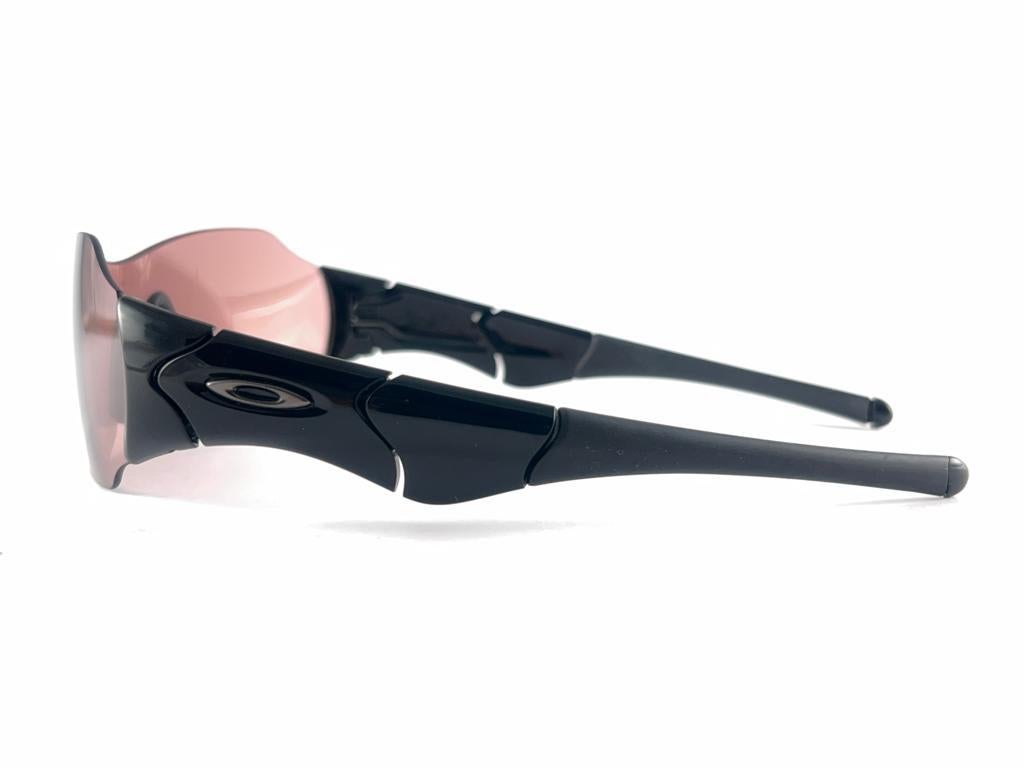 Nuevas gafas de sol vintage Oakley ZERO con montura sin montura en venta 4