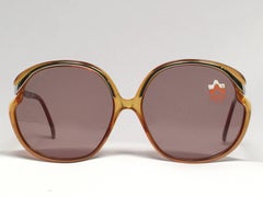 New Vintage Optyl Oversized Boho Sunglasses 1970's Made in Austria