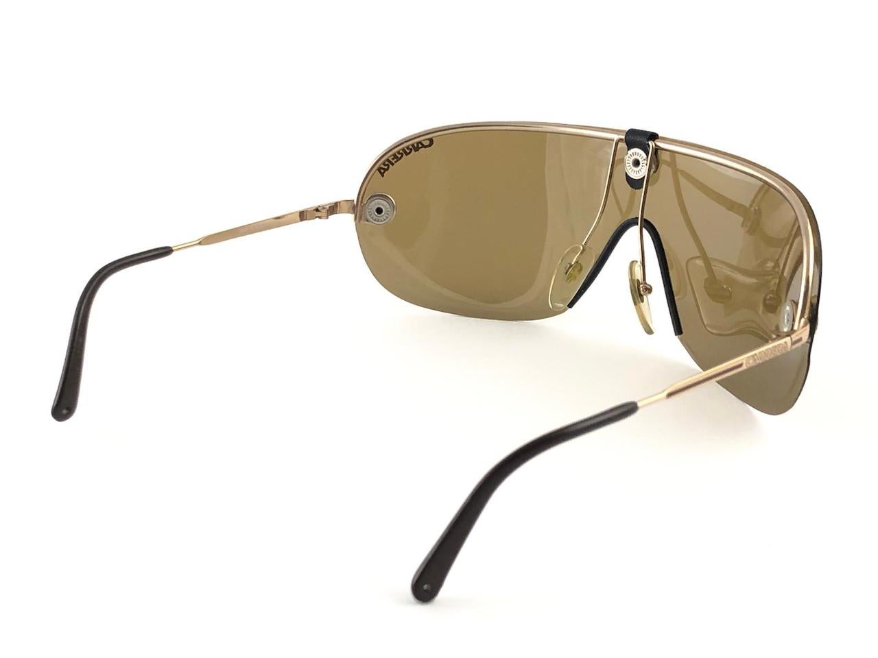 Nuevas gafas de sol vintage Carrera 5418 extragrandes años 70 Austria en venta 6