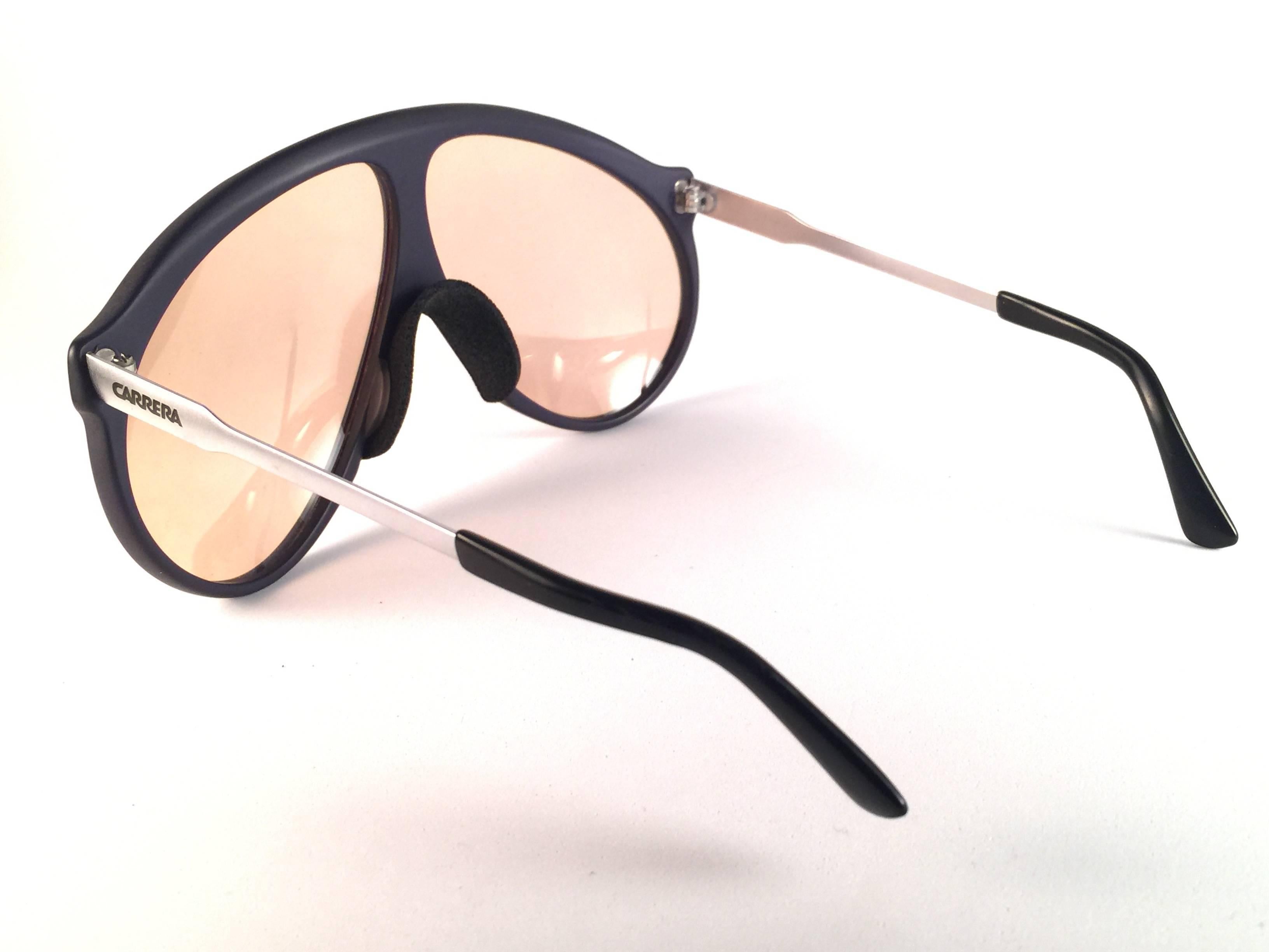 New Vintage Oversized Carrera Extra Large Sunglasses 1970's Austria In New Condition In Baleares, Baleares