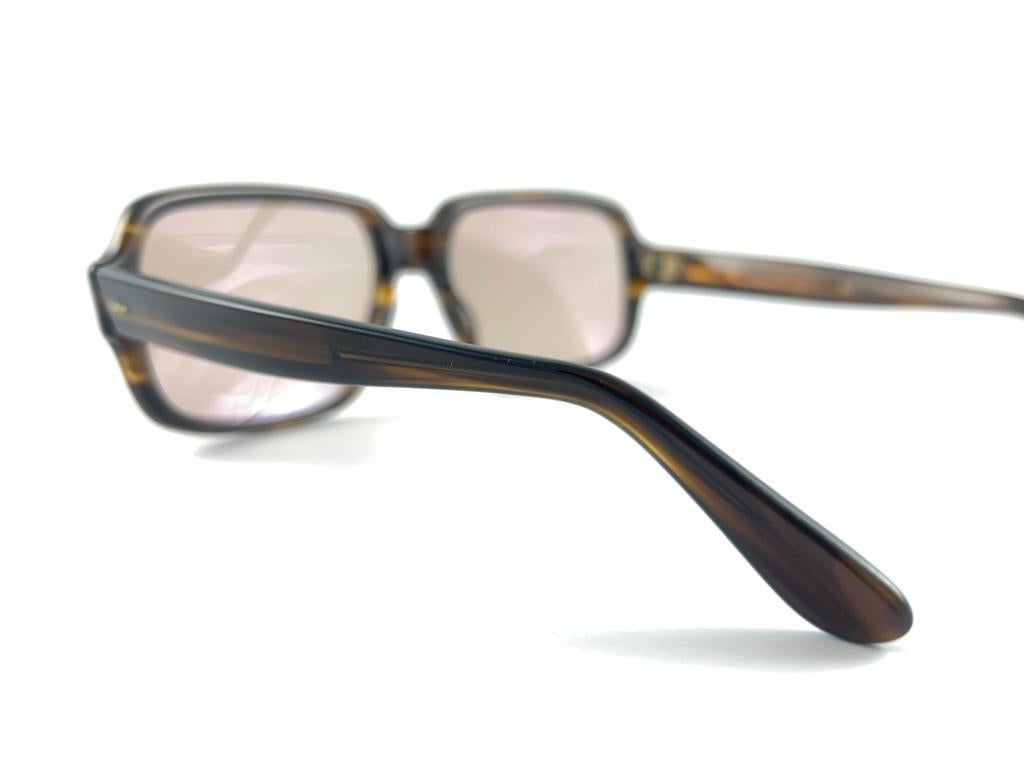 Women's New Vintage OWP Cauder Mod 561  Brown Lenses 1980 Sunglasses For Sale