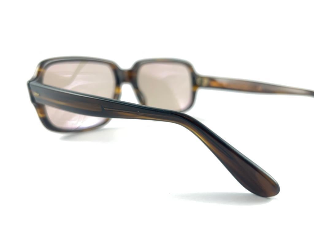 Neuer Vintage OWP Cauder Mod 561  Braune Gläser 1980 Sonnenbrille Damen im Angebot