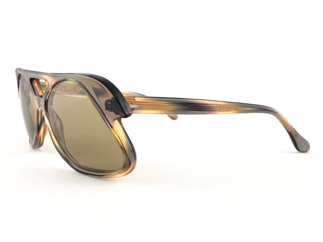 New Vintage Pierre Cardin C27 Ultra Rare Medium 1960's Sunglasses For Sale 1