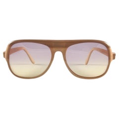 New Vintage Pierre Cardin Oversized 505 CAVALAIRE Ombre Nude 1970 Sunglasses