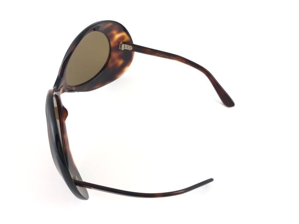 New Vintage Pierre Cardin Oversized Avantgarde Collector Item 1960's Sunglasses For Sale 8