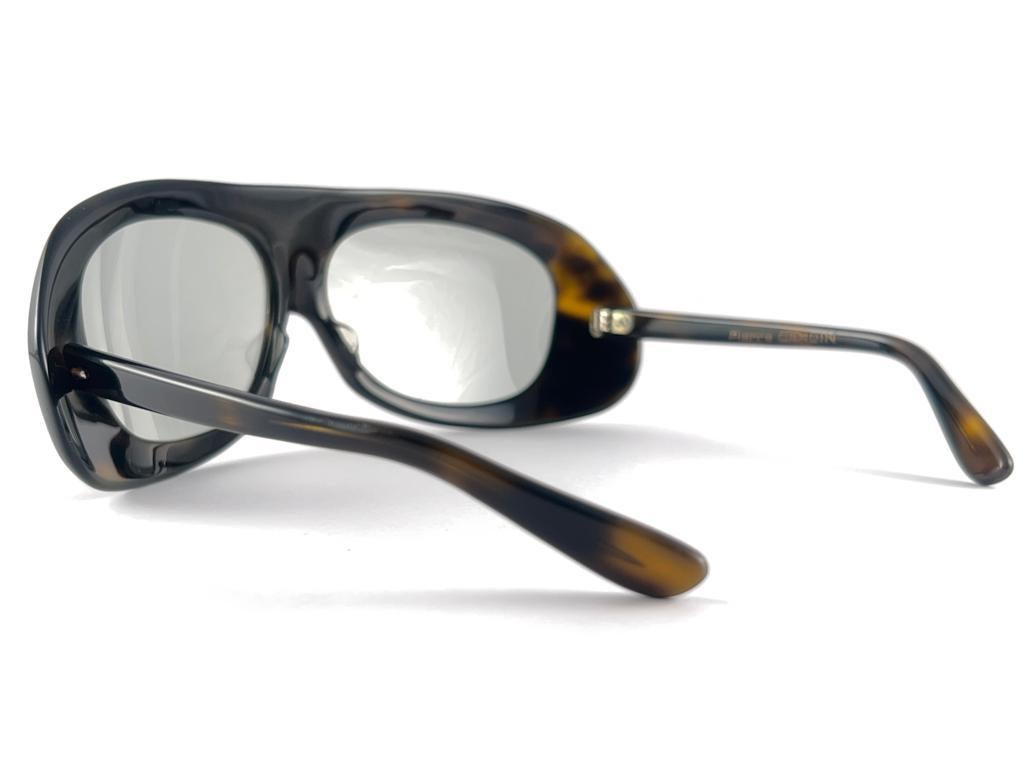 New Vintage Pierre Cardin Oversized Avantgarde Collector Item 1960's Sunglasses For Sale 3