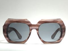 New Vintage Pierre Marly Chaparral Wrap Around Avantgarde 1960's Sunglasses