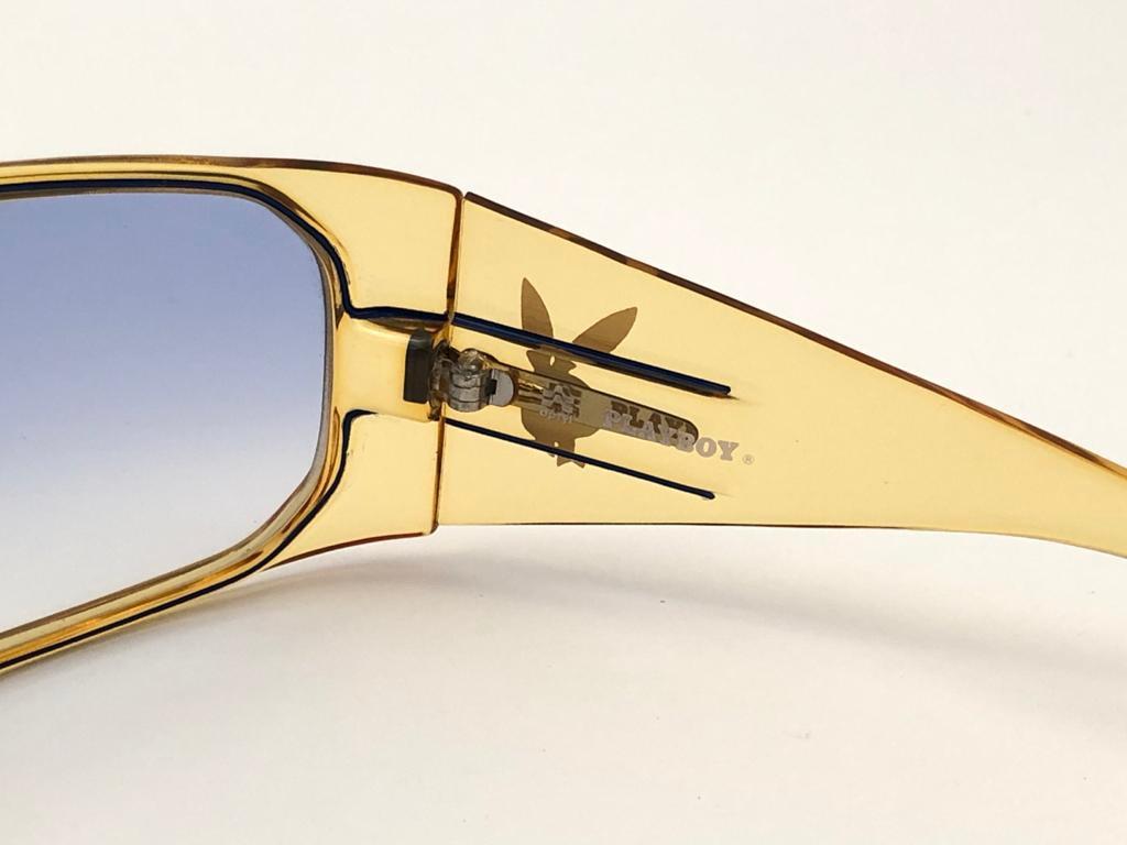 New Vintage Playboy 4545 Optyl Translucent Oversized Optyl Sunglasses 3