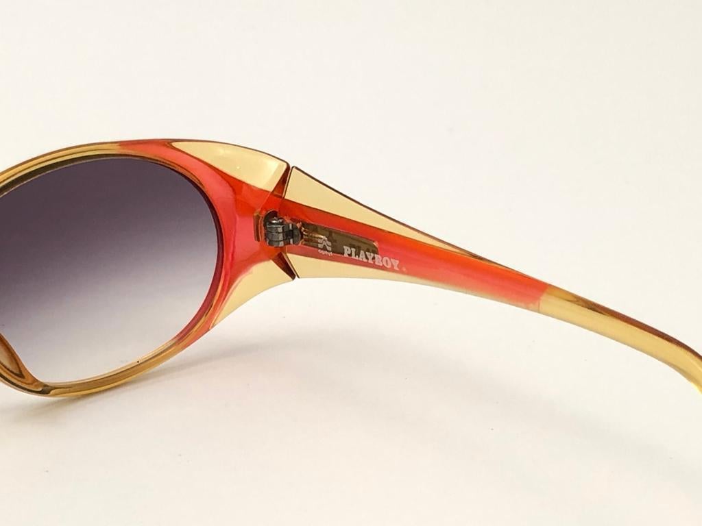 New Vintage Playboy 4560 Translucent Optyl Sunglasses Made in Austria 3