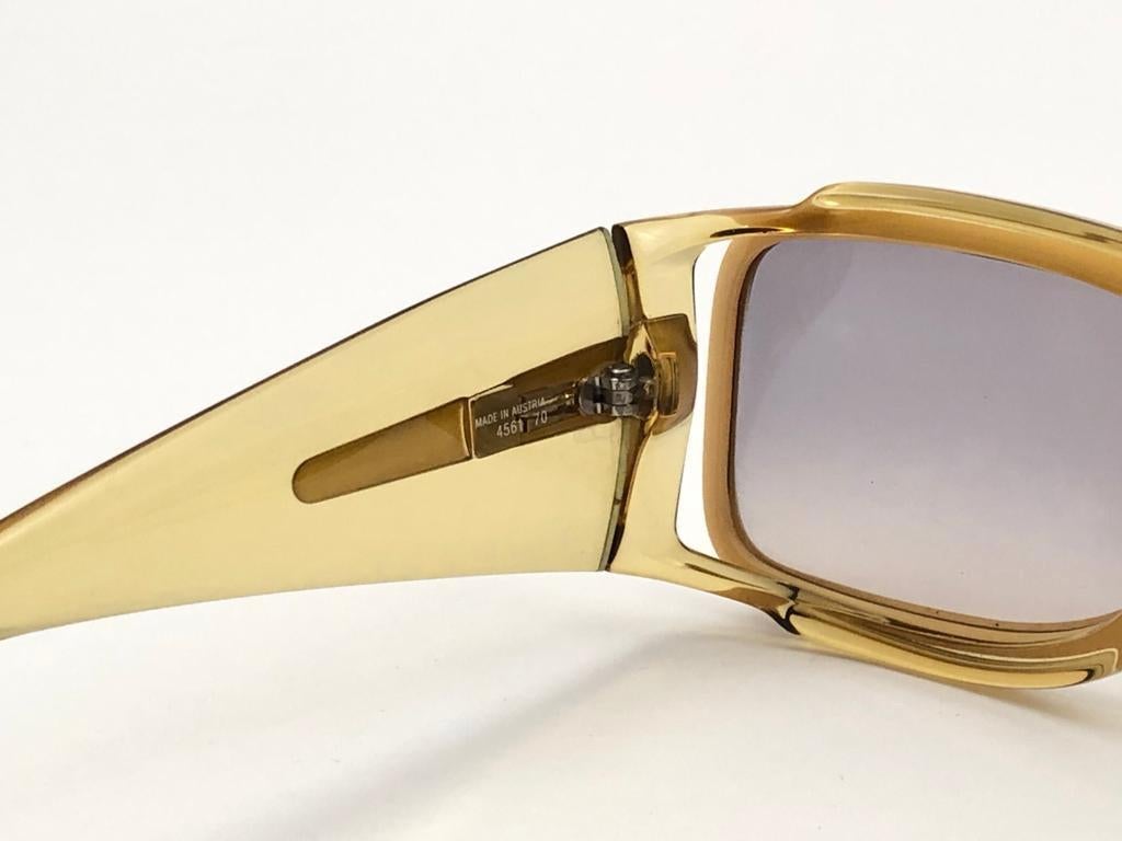 Women's New Vintage Playboy 4561 Optyl Translucent Oversized Optyl Sunglasses