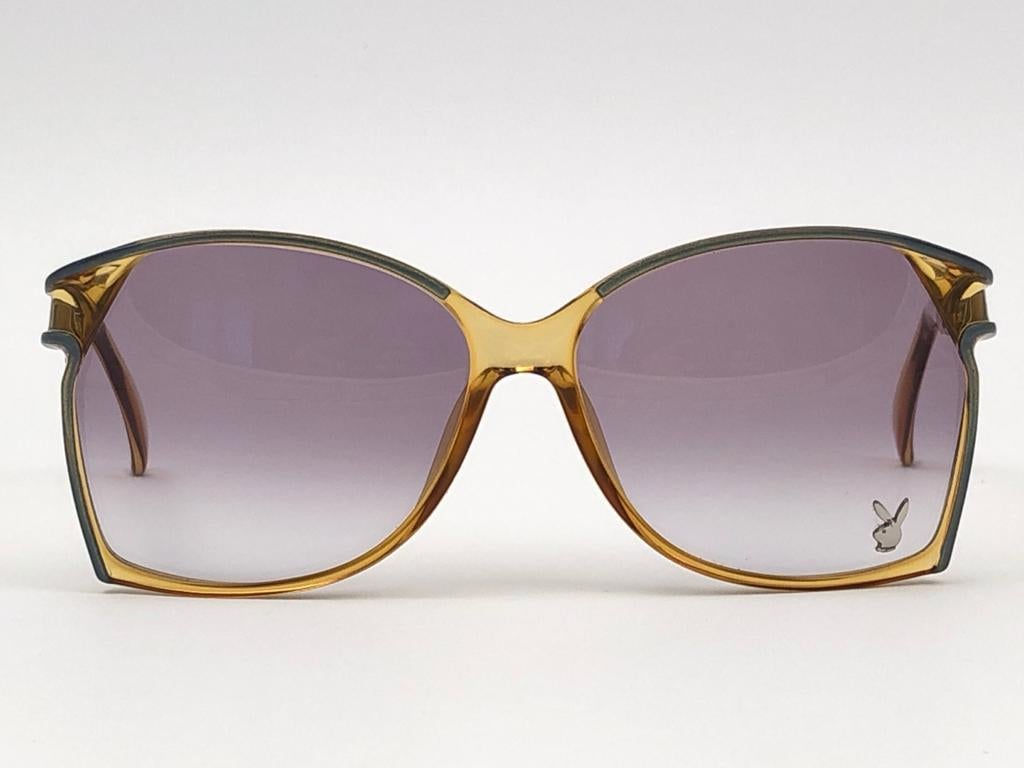 New Vintage Playboy 4573 Optyl Translucent Optyl Sunglasses Made in ...