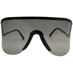 New Vintage Porsche Design 5620 Shield Collector Item 1980's Yoko Ono Sunglasses