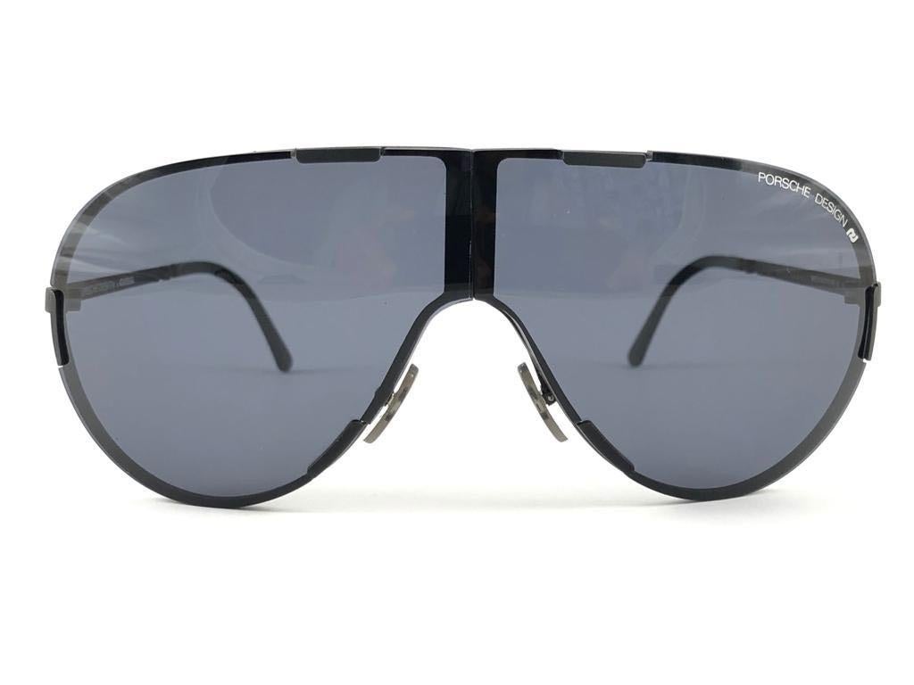 Mint Vintage Porsche Design 5629 90 Foldable Sunglasses 1990s For Sale 1