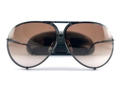New Vintage Porsche Design By Carrera 5621 Black Matte Small Sunglasses Austria