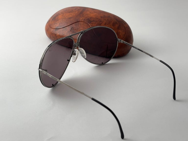 New Vintage Porsche Design By Carrera 5621 Titan Matte Large