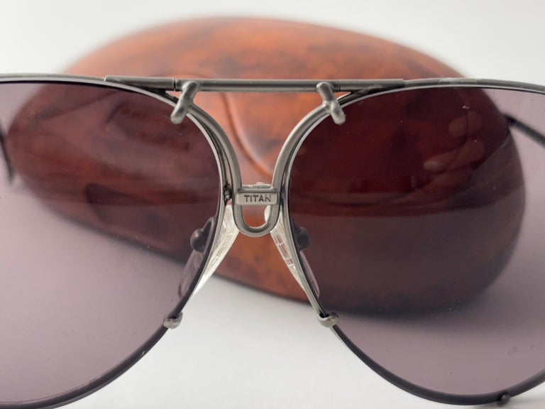New Vintage Porsche Design By Carrera 5621 Titan Matte Large