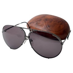 New Vintage Porsche Design By Carrera 5621 Titan Matte Large Sunglasses Austria