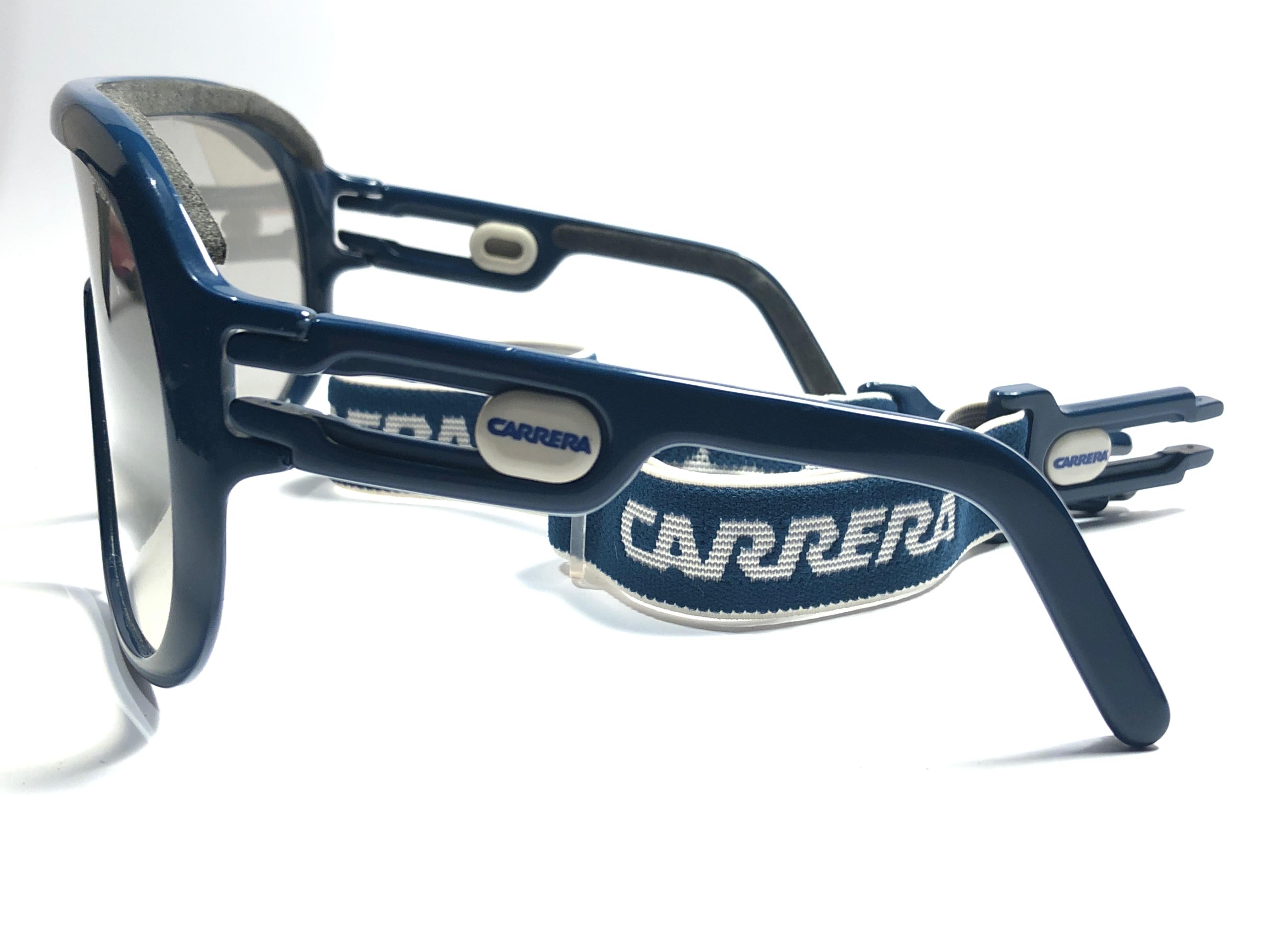 Women's or Men's New Vintage Porsche Design By Carrera 5625 Blue Ski Sports Sunglasses Austria