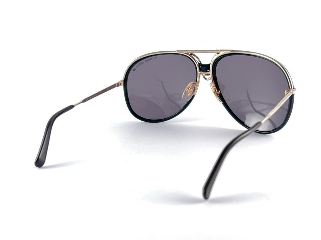 New Vintage Porsche Design By Carrera 5632 Interchangeable Half Frame Sunglasses 7