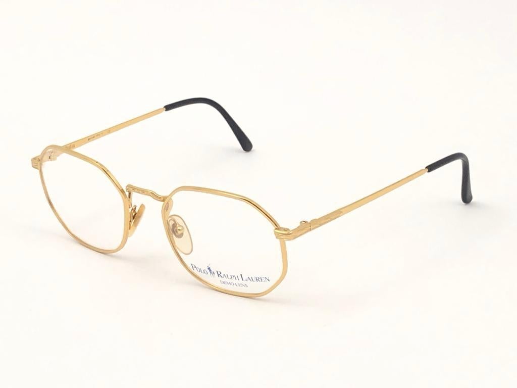 Ralph Lauren lunettes de soleil vintage classiques dorées XXII RX 1990, neuves Neuf - En vente à Baleares, Baleares