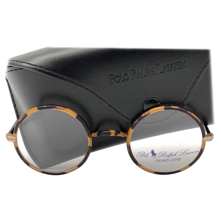 New Vintage Ralph Lauren Classic Round Small Dark Tortoise RX 1990  Sunglasses at 1stDibs | algha 20 glasses, round small sunglasses, vintage  ralph lauren sunglasses
