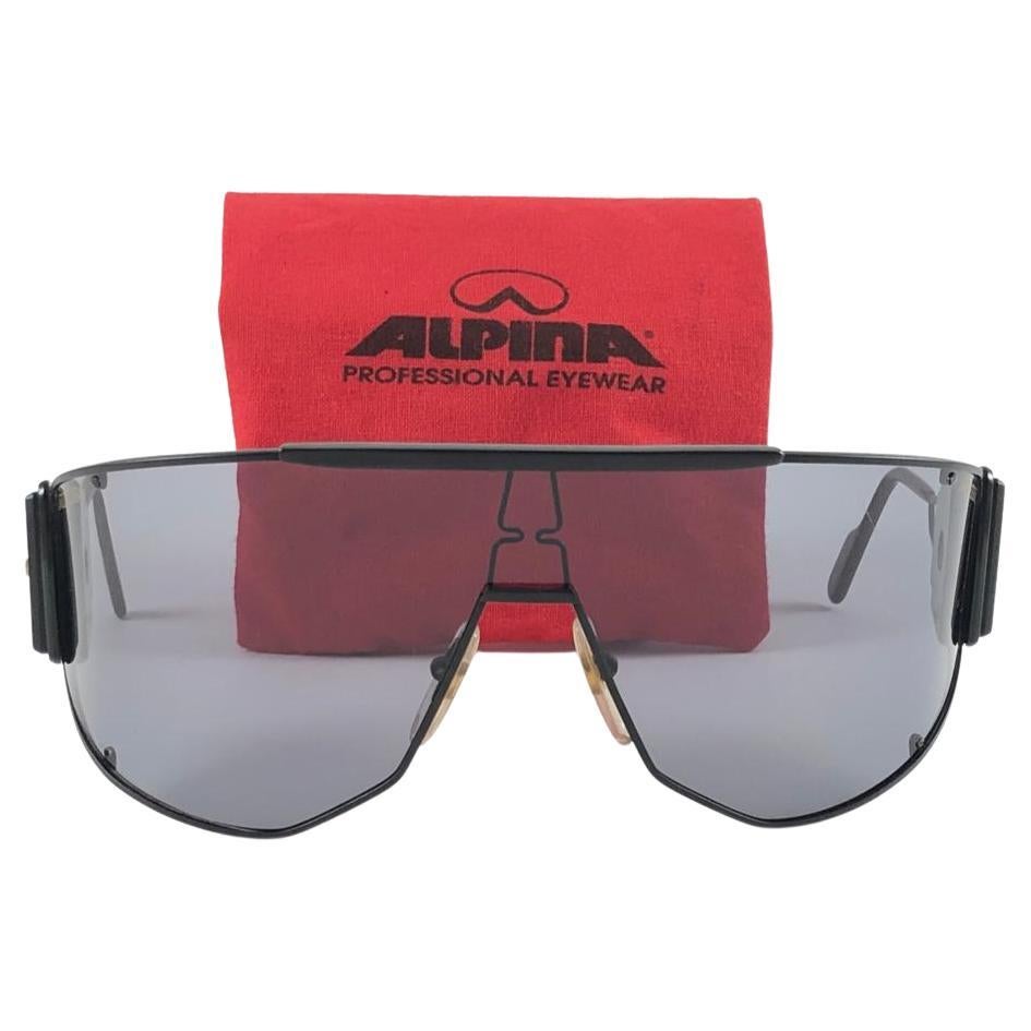 New Vintage Rare Alpina Goldwing Grey Mono Lens Sunglasses 1980's W.  Germany at 1stDibs | alpina sunglasses, alpinas glasses, burberry sport  glasses