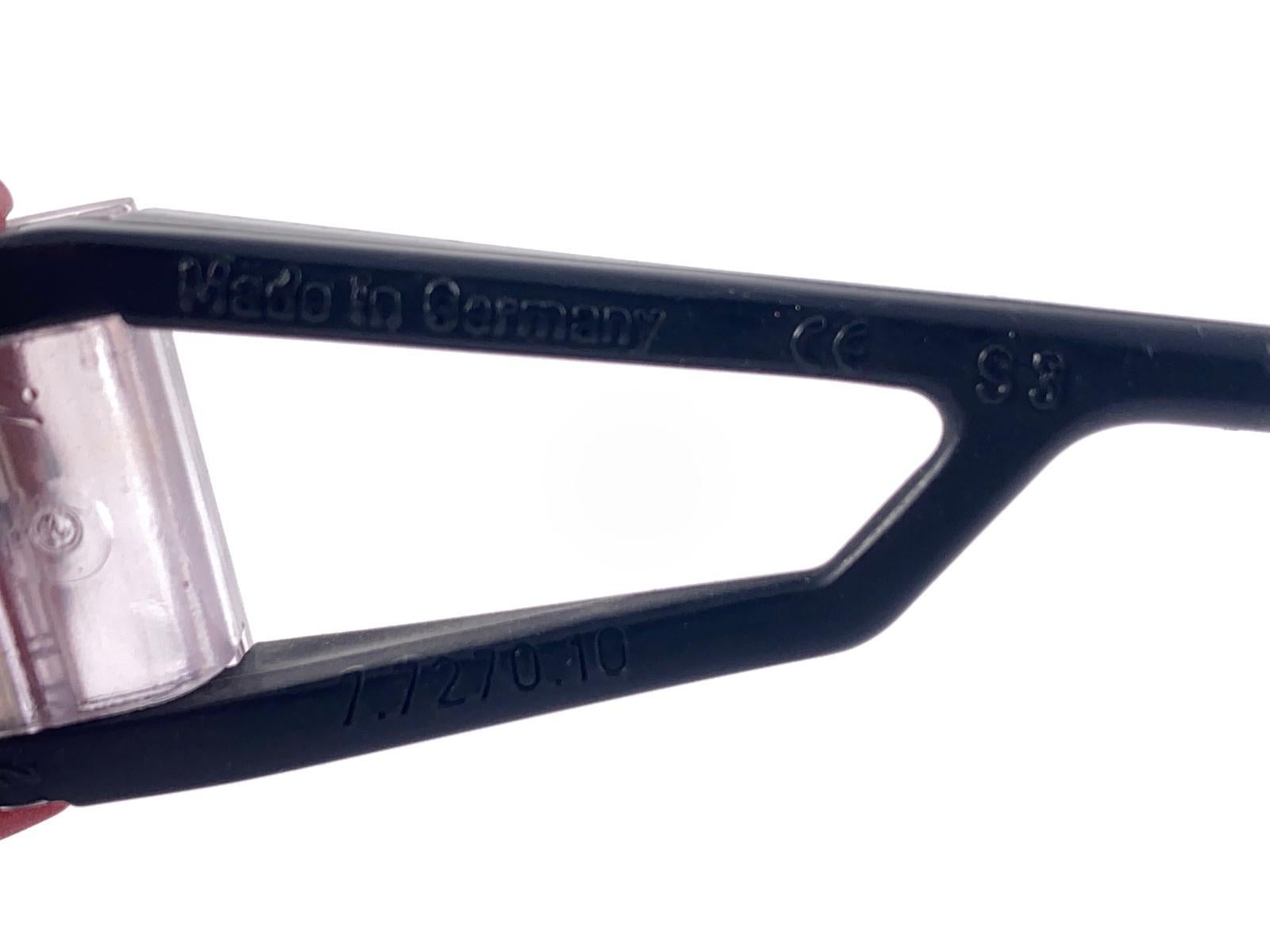 da uomo o donna New Vintage Rare Alpina Pro Sport Optic Mono Lens Sunglasses 1980's Germany in vendita