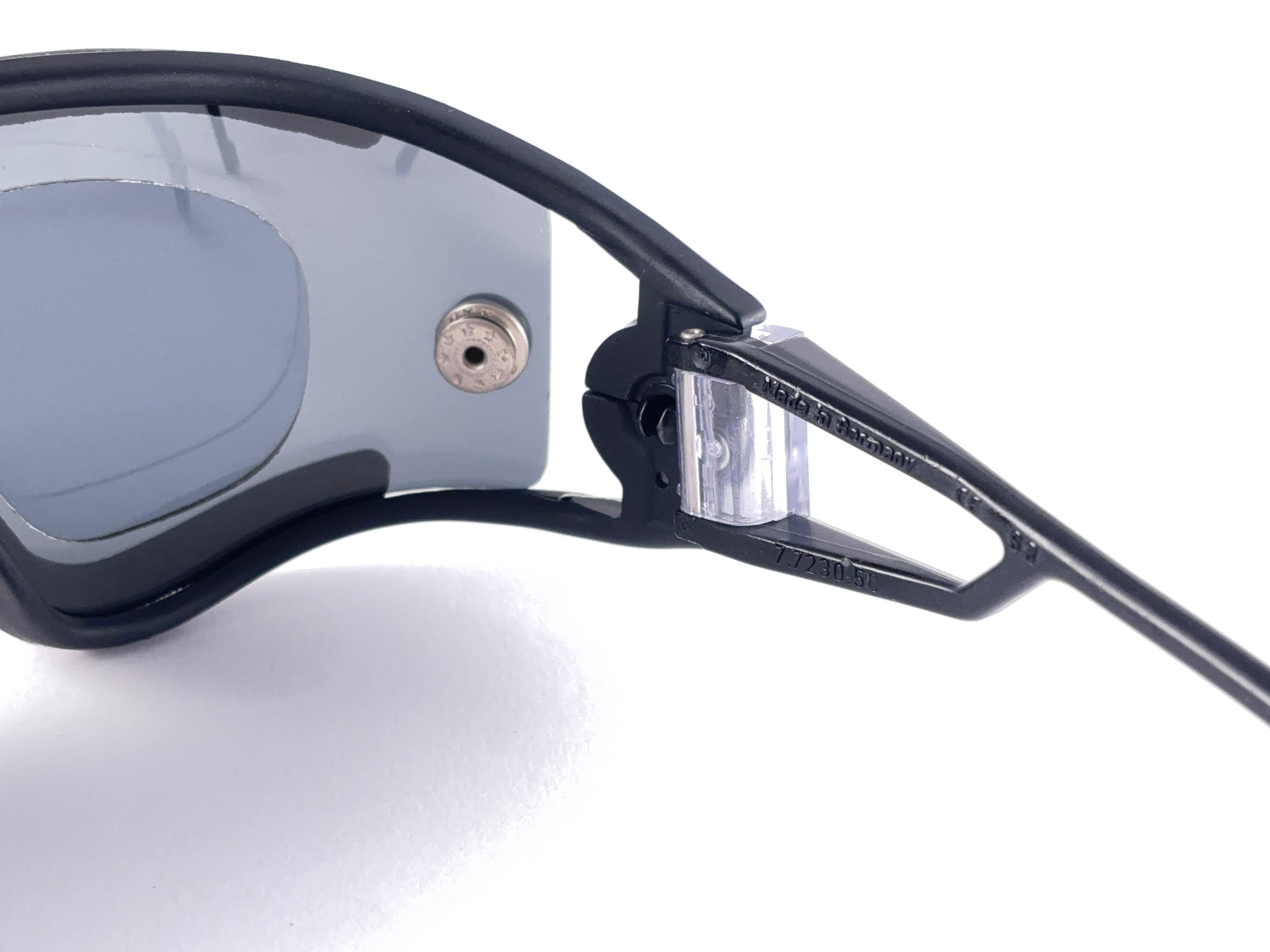 Seltene Alpina Pro Sport Optic Mono Lens-Sonnenbrille, Vintage, 1980er Jahre, Deutschland, neu für Damen oder Herren im Angebot
