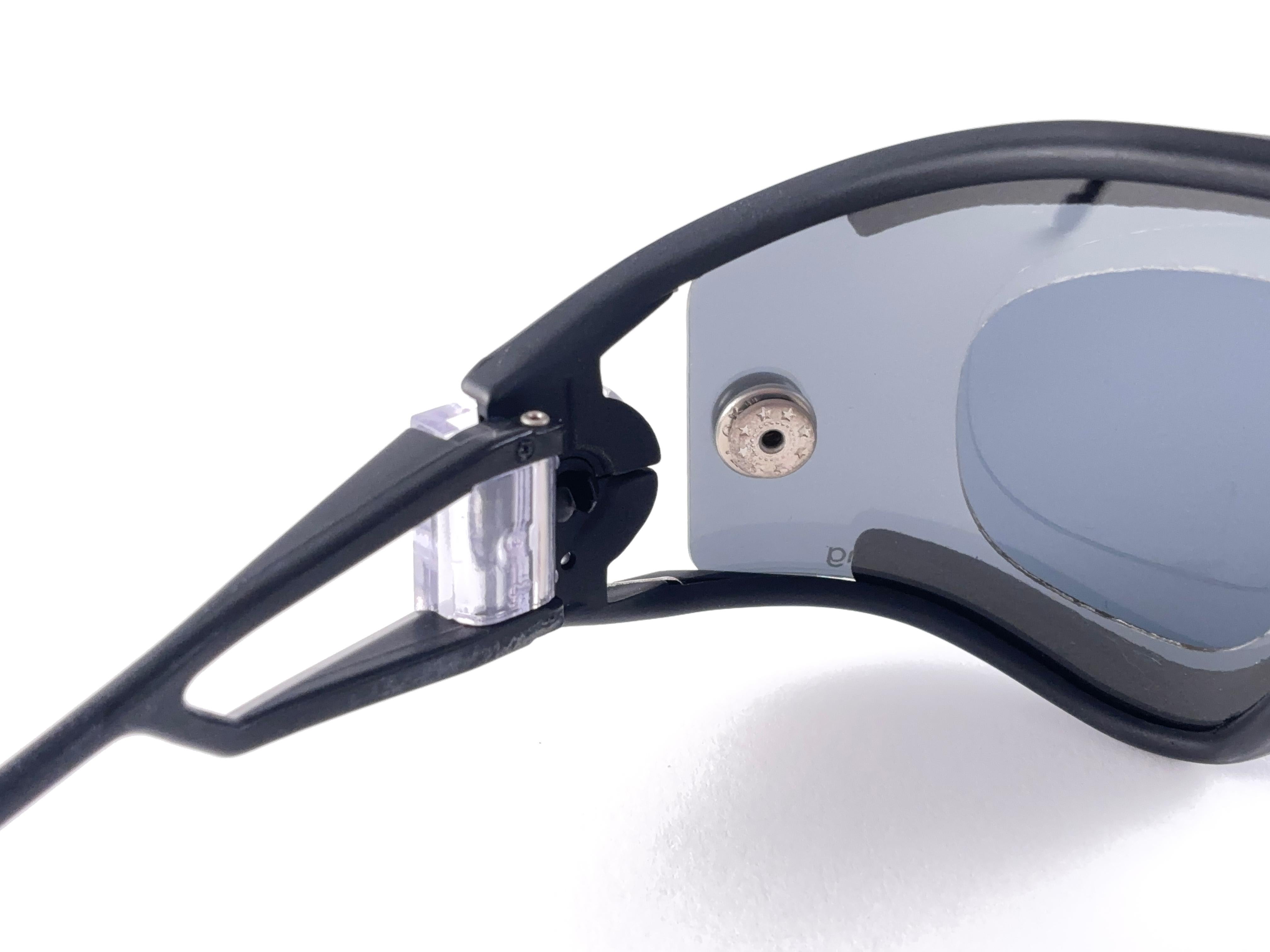 Seltene Alpina Pro Sport Optic Mono Lens-Sonnenbrille, Vintage, 1980er Jahre, Deutschland, neu im Angebot 3