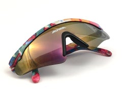 New Vintage Rare Alpina Smallest Baby Size Mono Lens 1980's Sunglasses